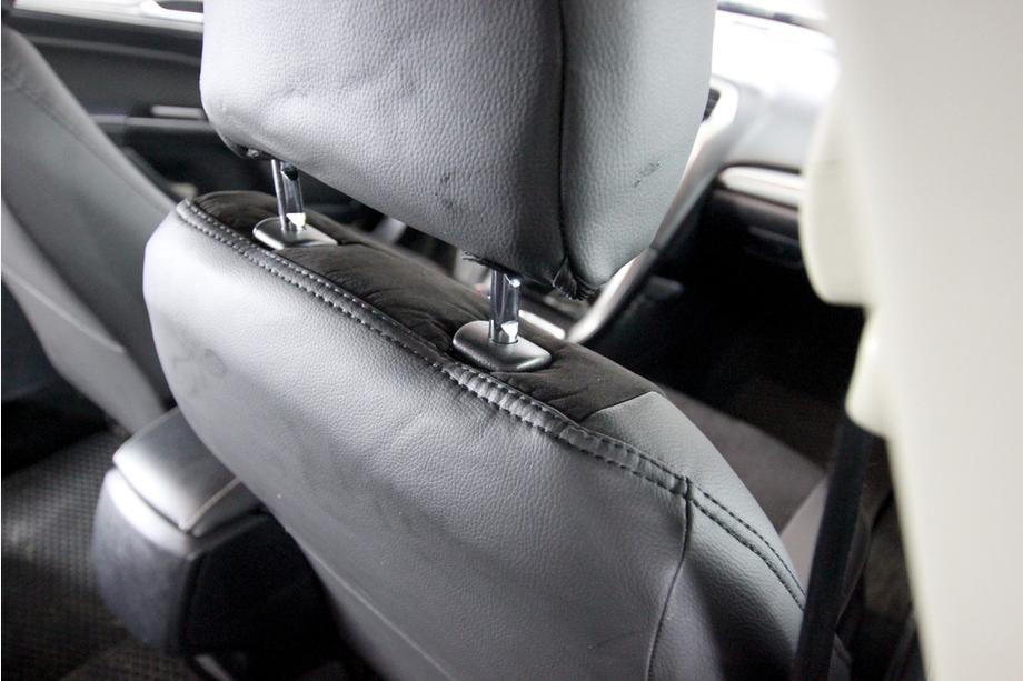Ford Fusion 2012–2020 Avtomobilske sedežne prevleke eko usnje+tkanina+Alcantara Antara A001 (celoten komplet za notranjost) Fotografija 5