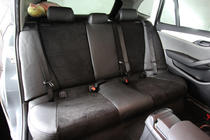 BMW X1 E84 2009–2015 Avtomobilske sedežne prevleke eko usnje+tkanina+Alcantara Antara A001 (celoten komplet za notranjost) fotografija 2