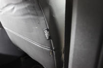Volkswagen Touran 2003–2010 Avtomobilske sedežne prevleke eko usnje+tkanina+Alcantara Antara A001 (celoten komplet za notranjost) fotografija 2