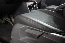 Volkswagen Touran 2003–2010 Avtomobilske sedežne prevleke eko usnje+tkanina+Alcantara Antara A001 (celoten komplet za notranjost) fotografija 12
