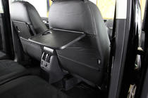 Volkswagen Touran 2003–2010 Avtomobilske sedežne prevleke eko usnje+tkanina+Alcantara Antara A001 (celoten komplet za notranjost) fotografija 15