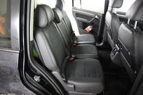 Volkswagen Touran 2003–2010 Avtomobilske sedežne prevleke eko usnje+tkanina+Alcantara Antara A001 (celoten komplet za notranjost) fotografija 1