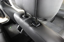 Renault Megane III 2009–2016 Avtomobilske sedežne prevleke eko usnje+tkanina+Alcantara Antara A001 (celoten komplet za notranjost) fotografija 6