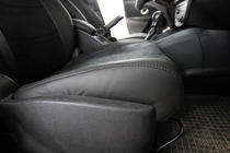 Renault Megane III 2009–2016 Avtomobilske sedežne prevleke eko usnje+tkanina+Alcantara Antara A001 (celoten komplet za notranjost) fotografija 8
