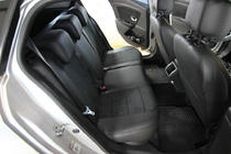 Renault Megane III 2009–2016 Avtomobilske sedežne prevleke eko usnje+tkanina+Alcantara Antara A001 (celoten komplet za notranjost) fotografija 2