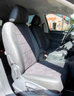 Volkswagen Tiguan 2016–2023 Avtomobilske sedežne prevleke eko usnje+tkanina+Alcantara Antara A001 (celoten komplet za notranjost) fotografija 5