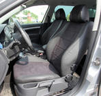 Skoda Octavia II A5 2010–2013 Avtomobilske sedežne prevleke eko usnje+tkanina+Alcantara Antara A001 (celoten komplet za notranjost) fotografija 14