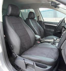Skoda Octavia II A5 2010–2013 Avtomobilske sedežne prevleke eko usnje+tkanina+Alcantara Antara A001 (celoten komplet za notranjost) fotografija 19