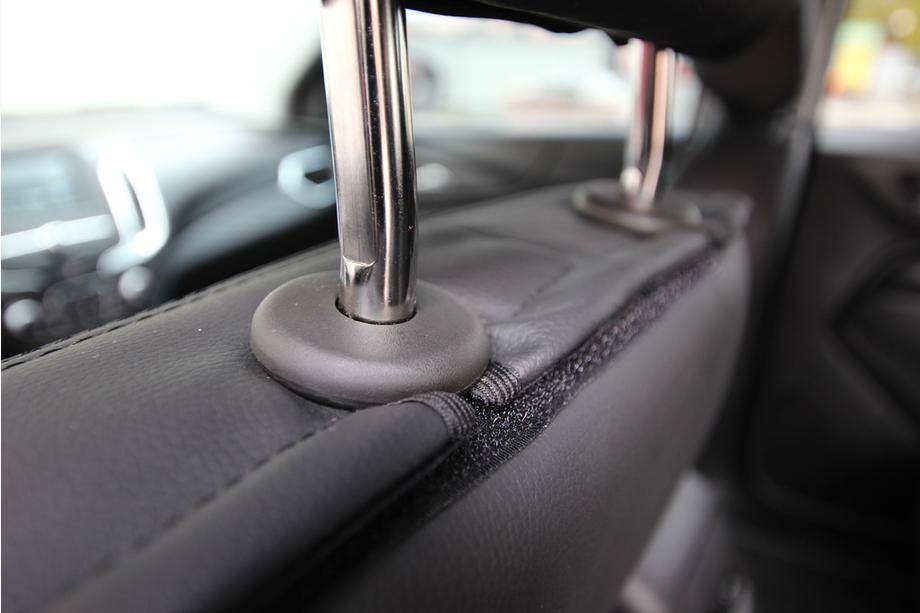 Chevrolet Equinox 2018–2025 Avtomobilske sedežne prevleke eko usnje+tkanina+Alcantara Antara A001 (celoten komplet za notranjost) Fotografija 3