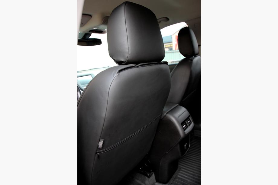 Chevrolet Equinox 2018–2025 Avtomobilske sedežne prevleke eko usnje+tkanina+Alcantara Antara A001 (celoten komplet za notranjost) Fotografija 11