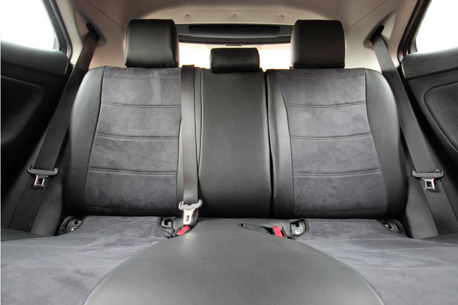 Toyota Yaris/Yaris Cross (XP210) 2020– Avtomobilske sedežne prevleke eko usnje+tkanina+Alcantara Antara A001 (celoten komplet za notranjost) Fotografija 3