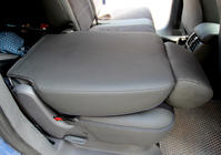 Volkswagen Caddy 2010–2015 Avtomobilske sedežne prevleke eko usnje + tkanina + alkantara Antara A001b (celoten salon) fotografija 10