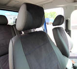 Volkswagen Caddy 2010–2015 Avtomobilske sedežne prevleke eko usnje + tkanina + alkantara Antara A001b (celoten salon) fotografija 12