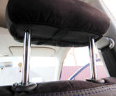 Volkswagen Caddy 2010–2015 Avtomobilske sedežne prevleke eko usnje + tkanina + alkantara Antara A001b (celoten salon) fotografija 15