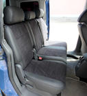 Volkswagen Caddy 2010–2015 Avtomobilske sedežne prevleke eko usnje + tkanina + alkantara Antara A001b (celoten salon) fotografija 9