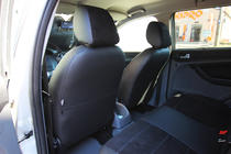 Ford Focus III 2011–2017 Avtomobilske prevleke za sedeže eko usnje+blago+antara Antara A001g (komplet za celoten salon) fotografija 11