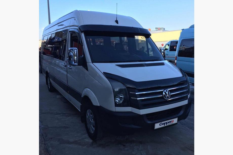 Mercedes Sprinter W906 2006–2018 Senčnik za vetrobransko steklo na okvirju V2 (črna visok sijaj, 5 mm) Fotografija 9