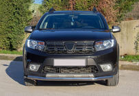 Renault Sandero 2013–2022 Sprednji zaščitni lok Texas (60 mm, nerjavno jeklo) fotografija 1