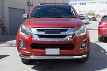 Isuzu D-Max 2011–2019 Sprednji zaščitni lok Texas (76 mm, nerjaveče jeklo) fotografija 1