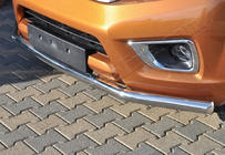 Mitsubishi L200 2015–2024 Sprednji zaščitni lok Texas 2015-2019 (76 mm, nerjaveče jeklo) fotografija 1