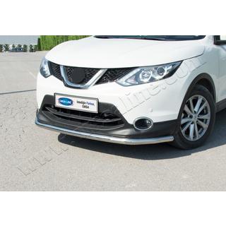 Sprednja zaščitna cev Texas za 2014-2017 (60 mm, nerjavno jeklo) Nissan Qashqai 2014–2021 fotografija 2