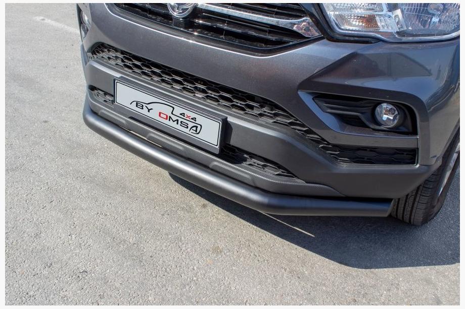 SsangYong Musso II 2018– Sprednji zaščitni lok Texas (76 mm, črna) Image