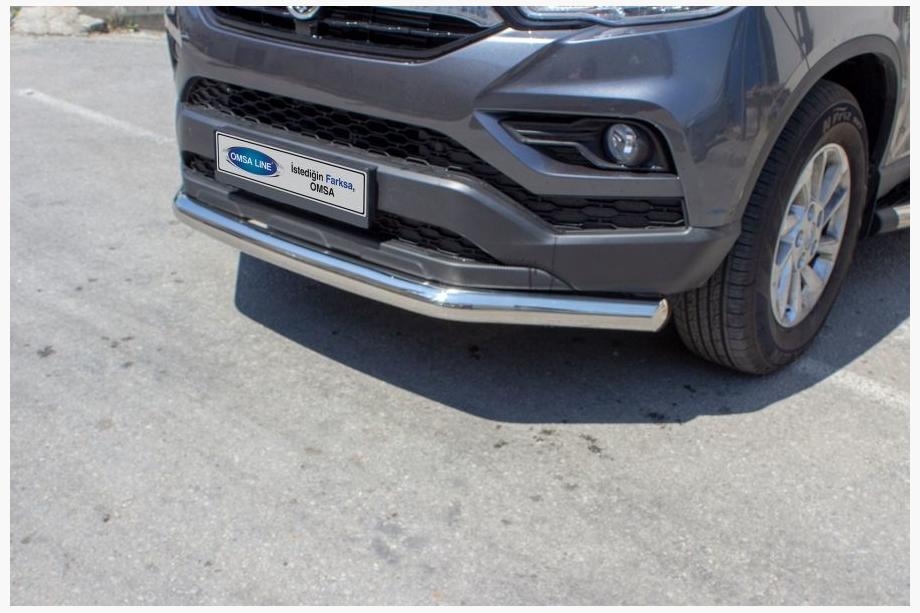 SsangYong Musso II 2018– Sprednji zaščitni lok Texas (76 mm, nerjaveče jeklo) Image