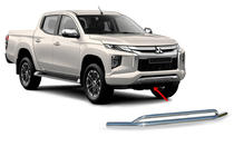 Mitsubishi L200 2015–2024 Sprednji dvojni zaščitni lok iz nerjavnega jekla za Vegas 2019+ (76 mm) fotografija 1
