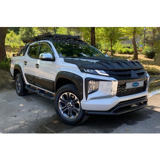 Sprednji dvojni zaščitni lok Vegas 2019+ (črn, 76 mm) Mitsubishi L200 2015–2024 fotografija 2