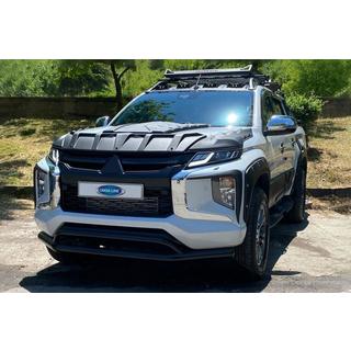 Sprednji dvojni zaščitni lok Vegas 2019+ (črn, 76 mm) Mitsubishi L200 2015–2024 fotografija 1