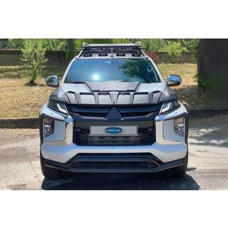 Sprednji dvojni zaščitni lok Vegas 2019+ (črn, 76 mm) Mitsubishi L200 2015–2024 fotografija 3