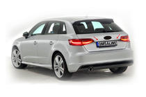 Audi A3 2012–2020 Letvica nad registrsko tablico HB (nerjavno jeklo) fotografija 1