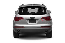 Audi Q7 2005–2015 Kromirana letev nad registrsko tablico OmsaLine (nerjavno jeklo) fotografija 1