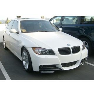 DPT sprednji lip nastavki (za E90 M-Sport 2005-2008, črna visok sijaj, 2 kos) BMW serija 3 E90/E91 2005–2011 fotografija 1
