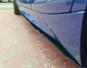 BMW serija 3 F30/F31 2012–2019 Črne obloge pragov (203 cm, OmsaLine) fotografija 1