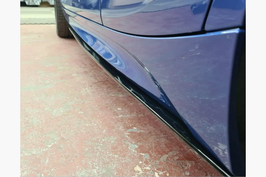 BMW serija 3 F30/F31 2012–2019 Črne obloge pragov (203 cm, OmsaLine) Image