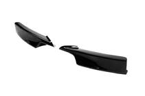 BMW serija 3 F30/F31 2012–2019 Sprednja lipa odbijača Flap (črna) fotografija 2