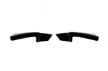 BMW serija 3 F30/F31 2012–2019 Sprednja lipa odbijača Flap (črna) fotografija 5