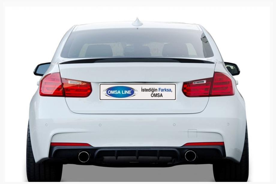 BMW serija 3 F30/F31 2012–2019 Zadnji spojler M-Perf (OmsaLine, za lakiranje) Image
