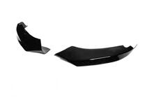 BMW serija 4 F32/F33/F36 2012–2020 Sprednji lip spojler Flap (za M-Sport, črna) fotografija 4