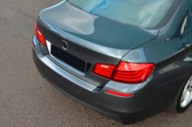 BMW serija 5 F10/F11 2010–2016 OmsaLine zaščitna letev zadnjega odbijača (SD, nerjaveče jeklo) fotografija 6
