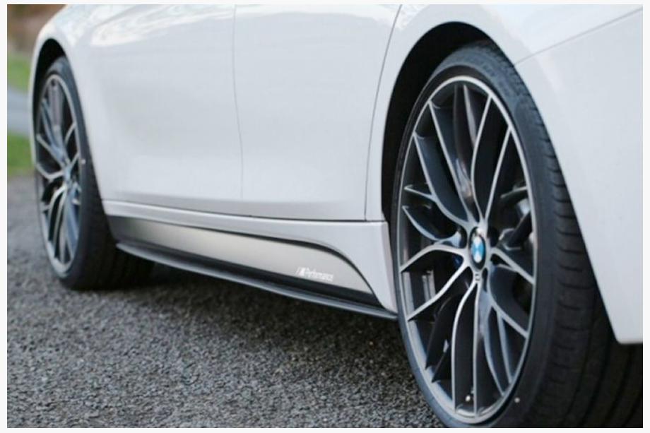 BMW serija 5 F10/F11 2010–2016 Stranski pragovi OmsaLine (črni) Image