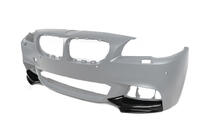 BMW serija 5 F10/F11 2010–2016 Sprednja lipa odbijača DPT Flap (za M-Performance, črna visok sijaj) fotografija 9