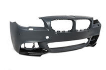 BMW serija 5 F10/F11 2010–2016 Sprednja lipa odbijača DPT Flap (za M-Performance, črna visok sijaj) fotografija 14