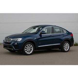 Letvice vrat (4 kos, nerjaveče jeklo) BMW X4 F26 2014–2018 fotografija 1