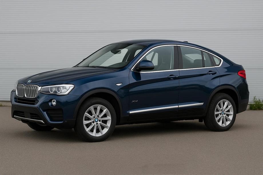 BMW X4 F26 2014–2018 Letvice vrat (4 kos, nerjaveče jeklo) Image