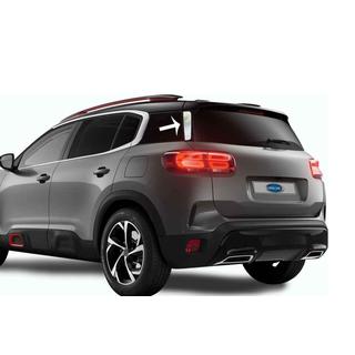 Kromirani okrasni letvi pod spojlerjem (2 kos, nerjaveče jeklo) Citroen C5 Aircross 2017–2025 fotografija 1