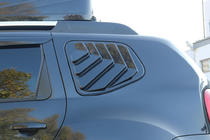 Dacia Duster 2008–2018 Pokrovi zadnjih stekel EuroCap (2 kos, ABS) fotografija 2