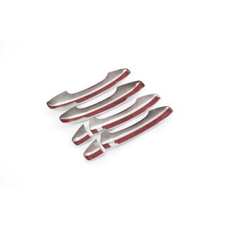 Kromirane obloge kljuk vrat (4 kosi, nerjavno jeklo) fotografija 3