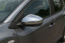Dacia Sandero 2021– Kromirani pokrovi vzvratnih ogledal (2 kosa, nerjaveče jeklo) fotografija 2